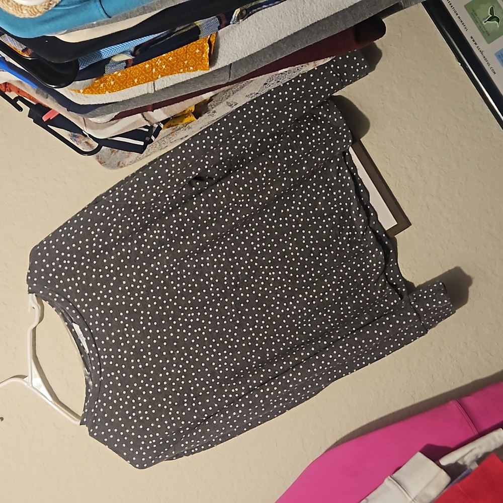 Vintage style poka dotted Sweater